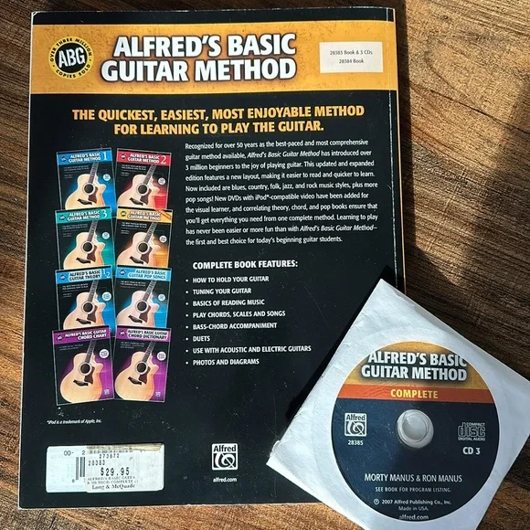 Alfred’s Basic Guitar Method Complete - Picture 3 of 3